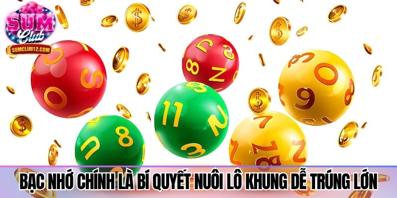 Bạc nhớ chính là bí quyết nuôi lô khung dễ trúng lớn